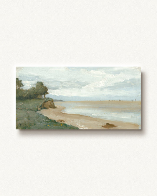 Beach Near Etretat — unframed print